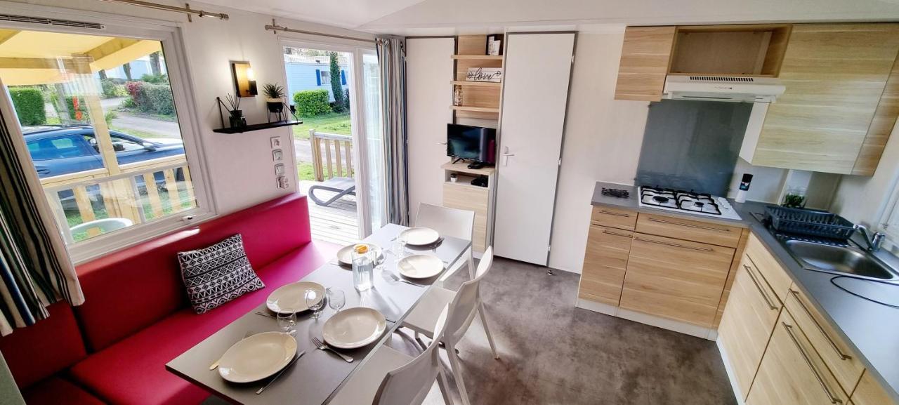 Mobil-Home 6 Personnes - Bretagne - Piscine - Plage Trégunc Kültér fotó